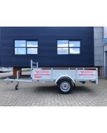 Enkel- as bakwagen 251x130cm 750KG huren