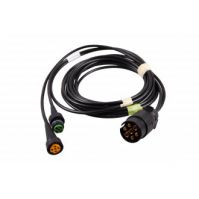 Aspöck kabelset 7- polig 4mtr (2x bajonet 5-polig)