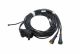 Aspöck kabelset 13- polig 6mtr (2x bajonet 5-polig + aftakking4.5m)