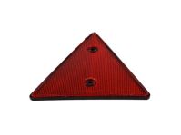 Reflector rood triangel met boutgaten