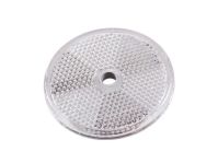 Reflector wit rond 60mm met boutgat