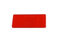 Reflector rood 69x31,5mm met plakfolie