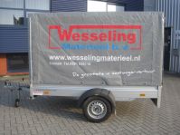 Enkel- as met huif 250x130x150cm 750KG huren