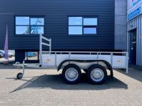 SYMA tandem-as bakwagen 250x130cm 750kg (alu)