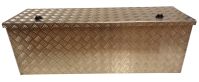 Opbergkist aluminium HUW 114x34x40cm 