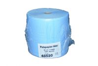 Poetspapier blauw, 3- laags