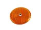 Reflector oranje rond 60mm met boutgat