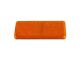 Reflector oranje 90x40mm met plakfolie