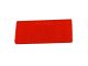 Reflector rood 90x40mm met plakfolie