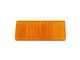 Reflector oranje 69x31,5mm met plakfolie