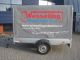 Enkel- as met huif 250x130x150cm 750KG huren