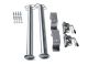 Set steunpoten Humbaur Steely incl. klem