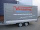 Plateauwagen met huif 405x180x180cm 2000KG huren