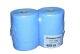 Poetspapier blauw, 2- laags